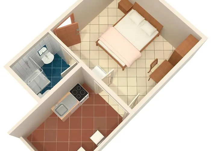 With A Parking Space Nemira, Omis - 6070 Apartament Tice